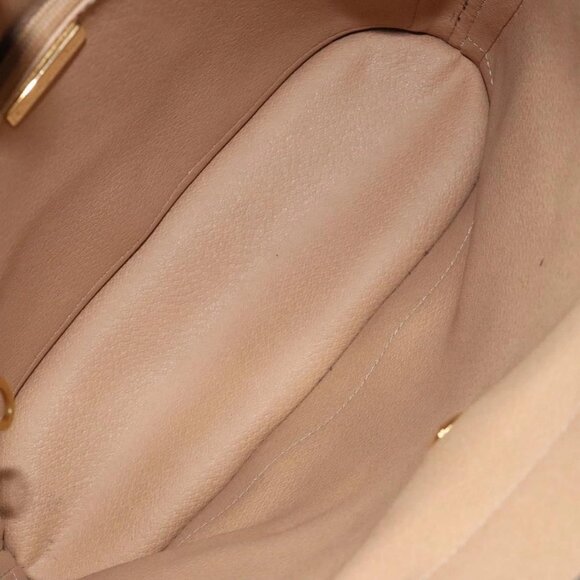 Christian Dior Trotter Canvas Shoulder Bag PVC Black Gold Auth 120408 - Picture 11 of 16